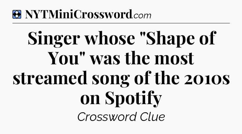 Solution: Singer whose 