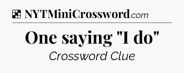 Solution: One saying 