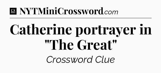 Catherine portrayer in 