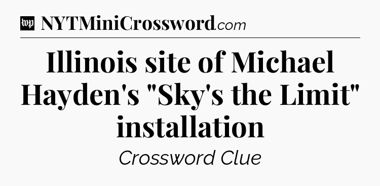 Illinois site of Michael Hayden's 