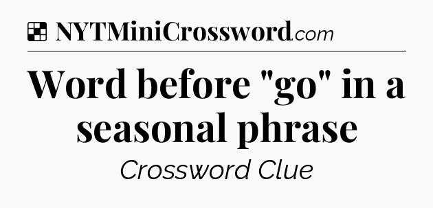 Solution: Word before 