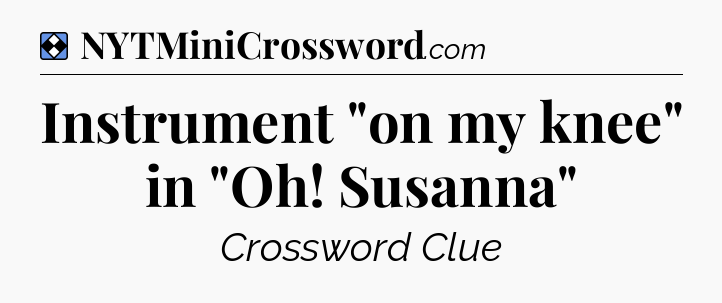 Solution: Instrument 