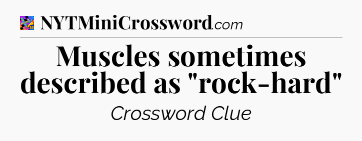 Muscles sometimes described as 