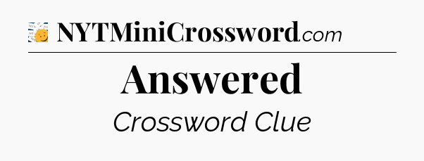Answered - 7 Little Words