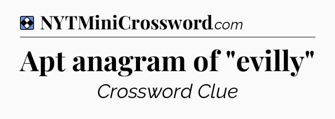 Solution: Apt anagram of 