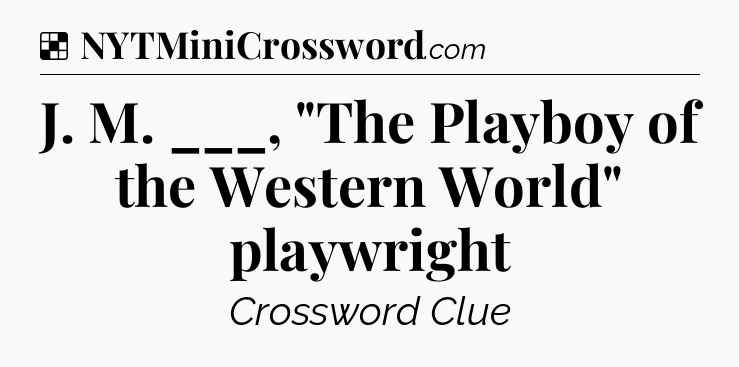 Solution: J. M. ___, 