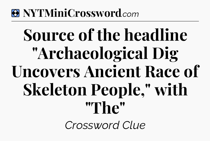 Solution: Source of the headline 