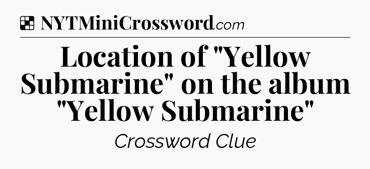 Solution: Location of 