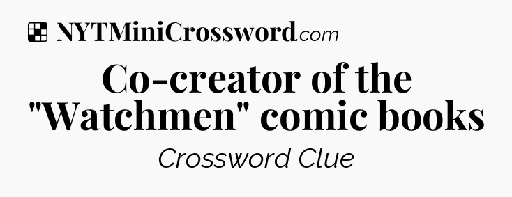 Solution: Co-creator of the 