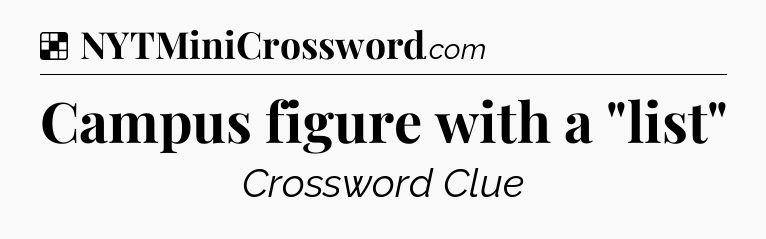 Solution: Campus figure with a 