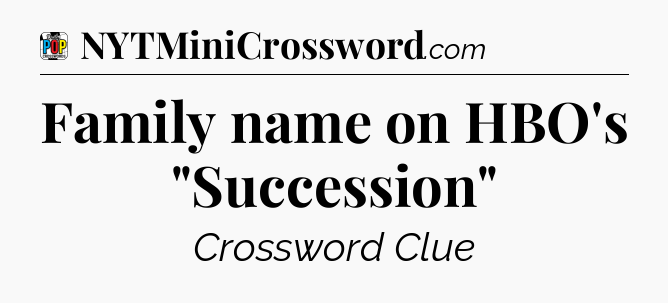 Family name on HBO's 