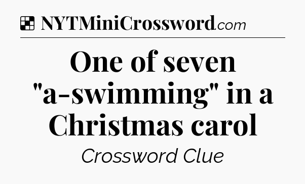 Solution: One of seven 