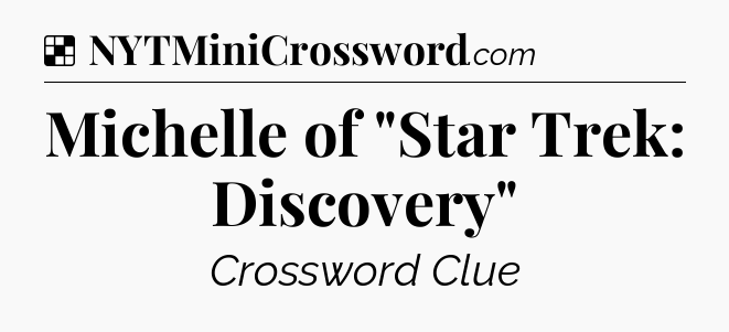 Solution: Michelle of 