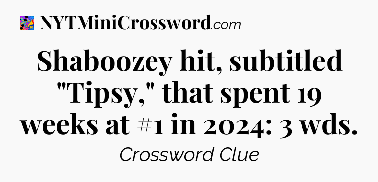 Shaboozey hit, subtitled 