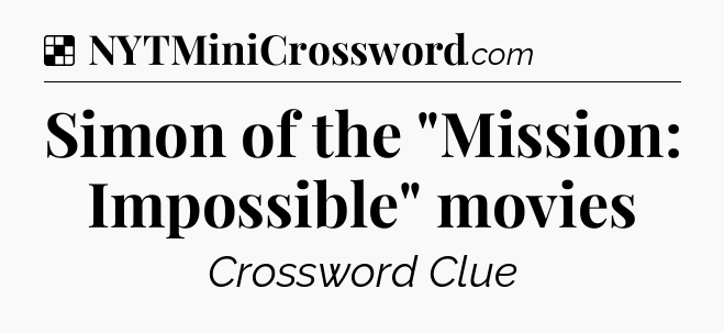 Solution: Simon of the 