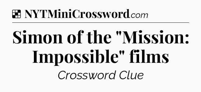 Solution: Simon of the 