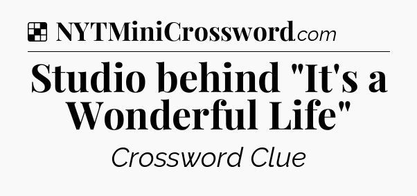 Solution: Studio behind 