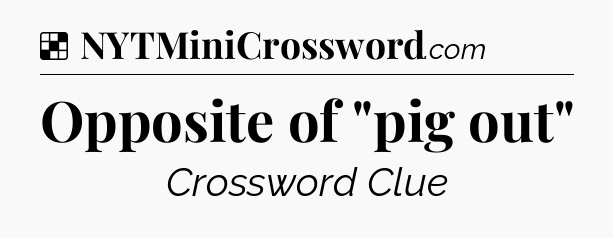 Solution: Opposite of 