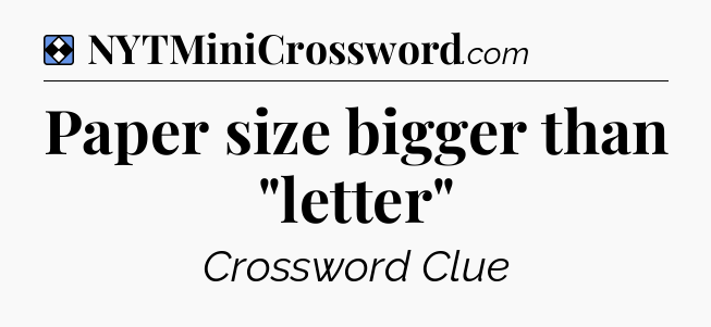Solution: Paper size bigger than 