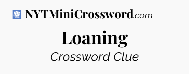 Loaning Puzzle Page Crossword Clue