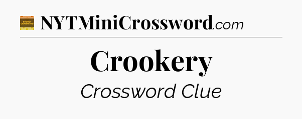 Crookery - Eugene Sheffer Crossword