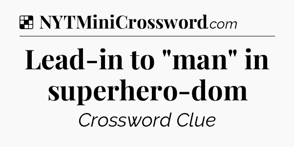 Solution: Lead-in to 