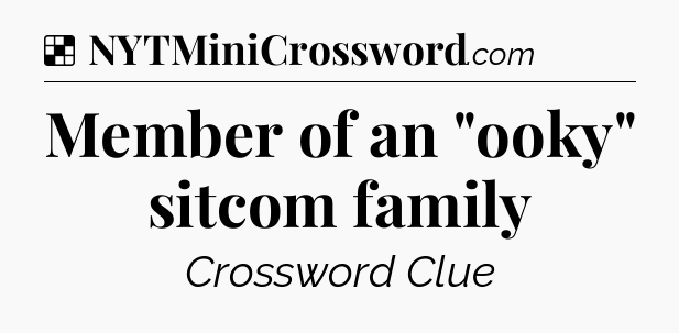 Solution: Member of an 