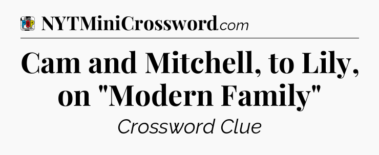 Cam and Mitchell, to Lily, on 