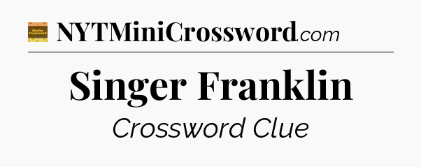 Singer Franklin crossword clue Eugene Sheffer