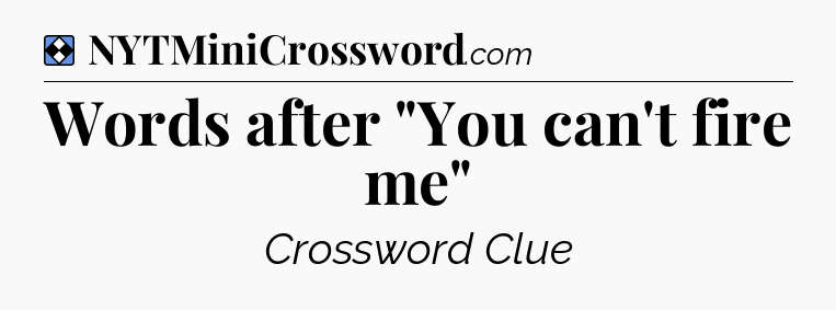 Solution: Words after 