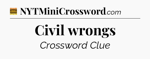 Civil wrongs - Eugene Sheffer Crossword