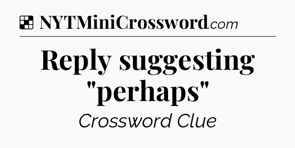 Solution: Reply suggesting 