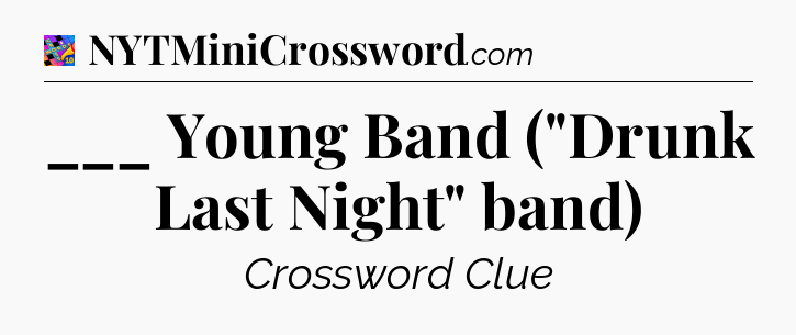 ___ Young Band (