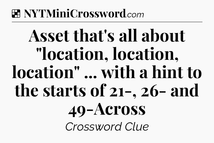 Solution: Asset that's all about 