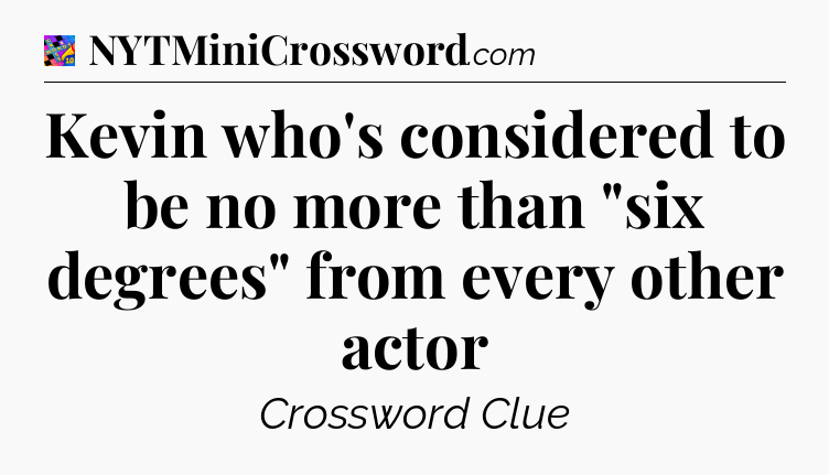 Kevin who's considered to be no more than 