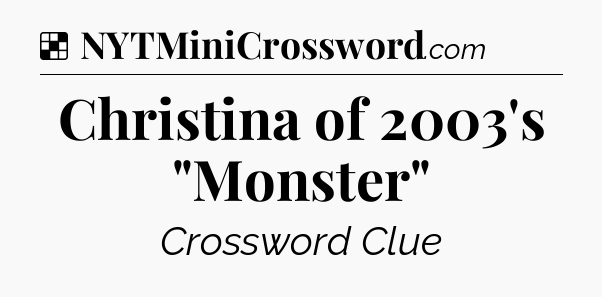 Solution: Christina of 2003's 