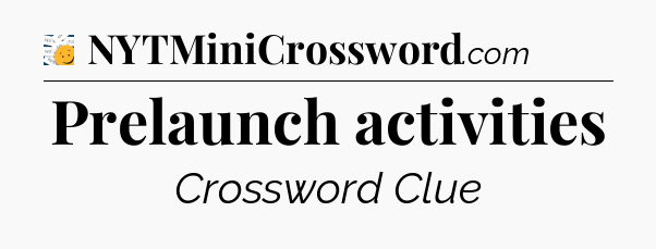 Prelaunch activities - 7 Little Words