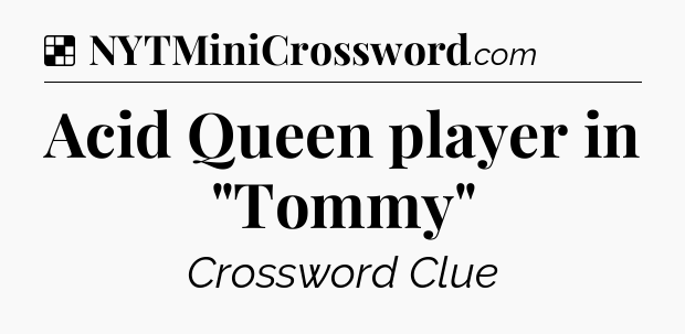 Solution: Acid Queen player in 