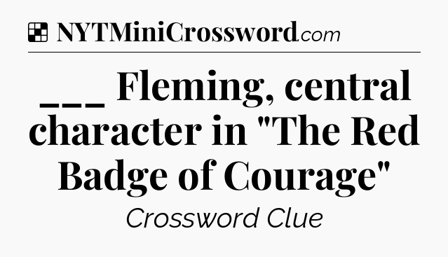 Solution: ___ Fleming, central character in 