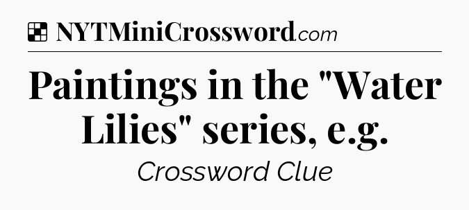 Solution: Paintings in the 