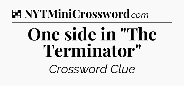 Solution: One side in 