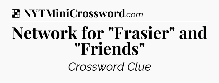 Solution: Network for 