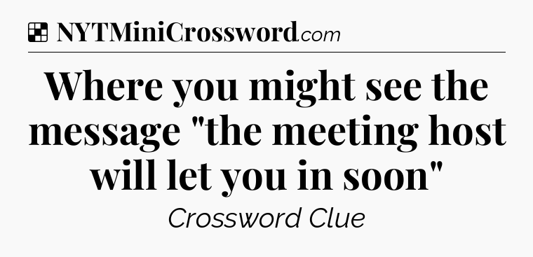 Solution: Where you might see the message 