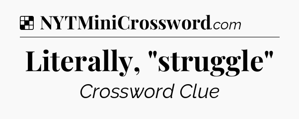 Solution: Literally, 