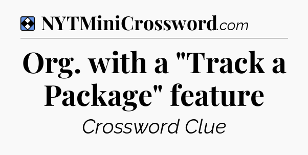 Solution: Org. with a 