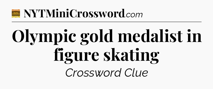 Olympic gold medalist in figure skating - Eugene Sheffer Crossword