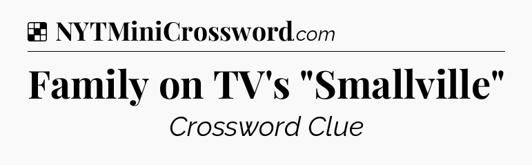 Solution: Family on TV's 