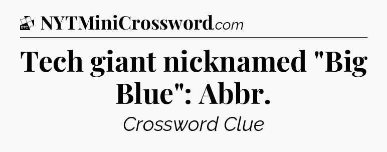 Tech giant nicknamed 