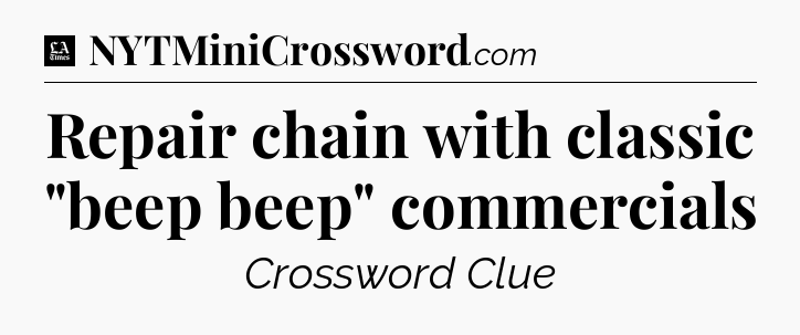 Repair chain with classic 