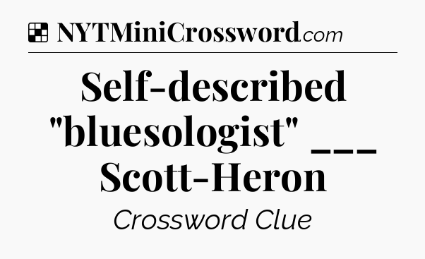 Solution: Self-described 